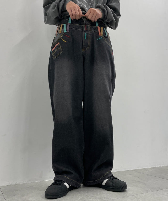 デニムブラックソノタ  モデル：175cm L着用
