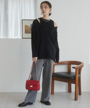 キルティングショルダーBAG