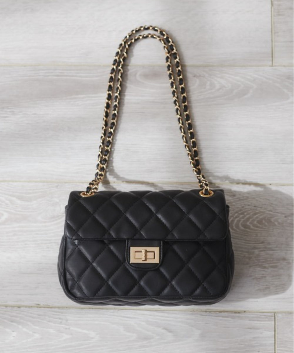 キルティングショルダーBAG