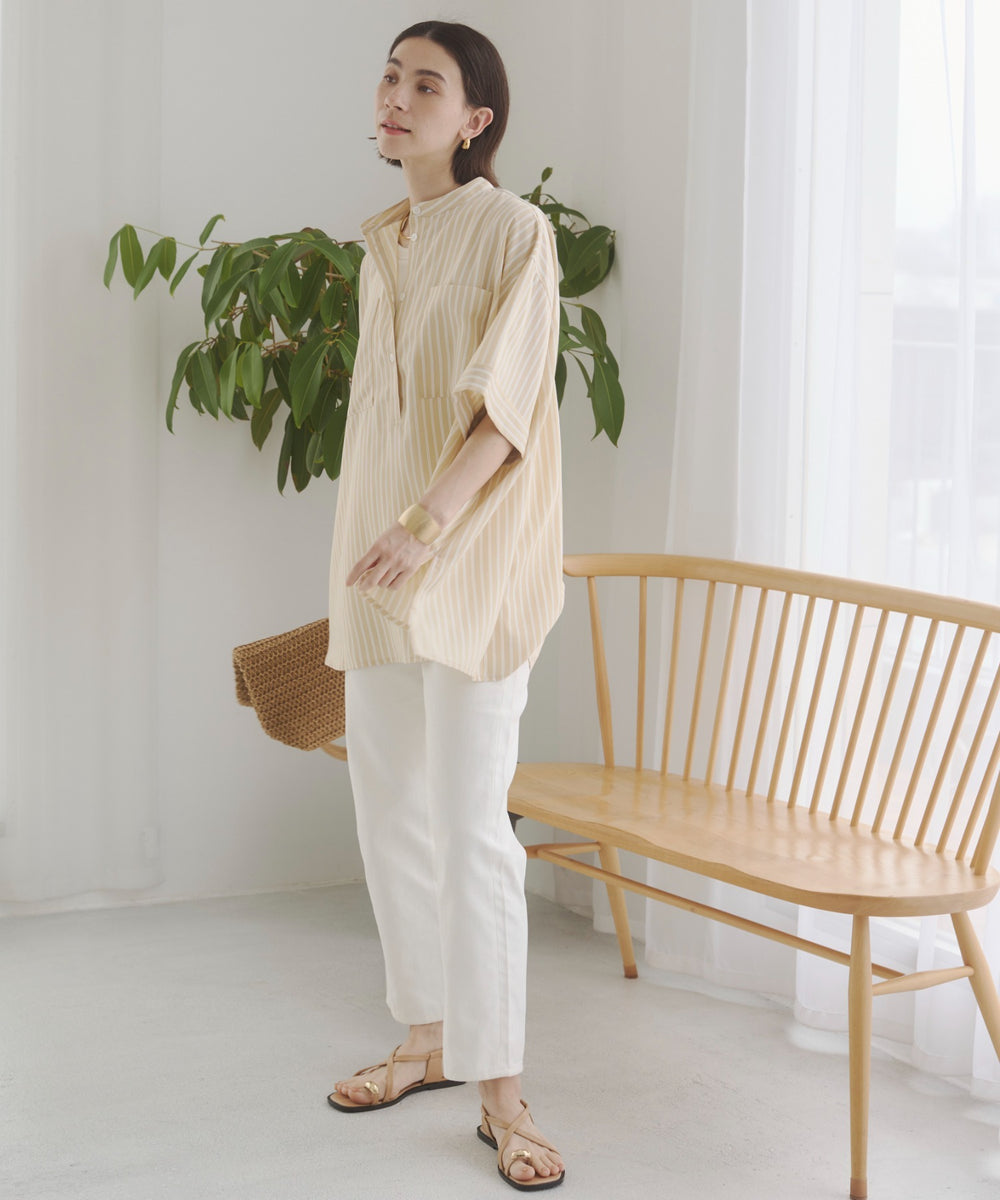 ストレートデニムパンツ