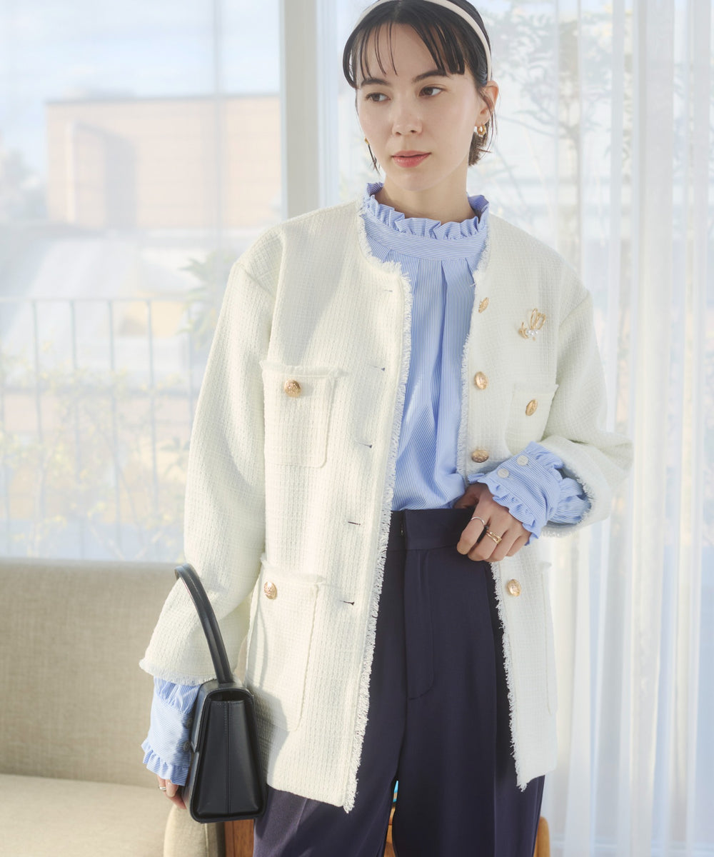 model：168cm 着用サイズ：F