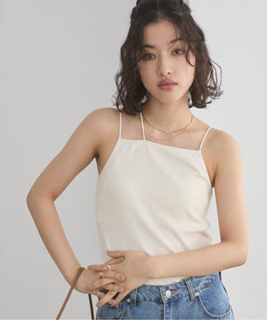 ストラップカップ付きベアキャミソール
