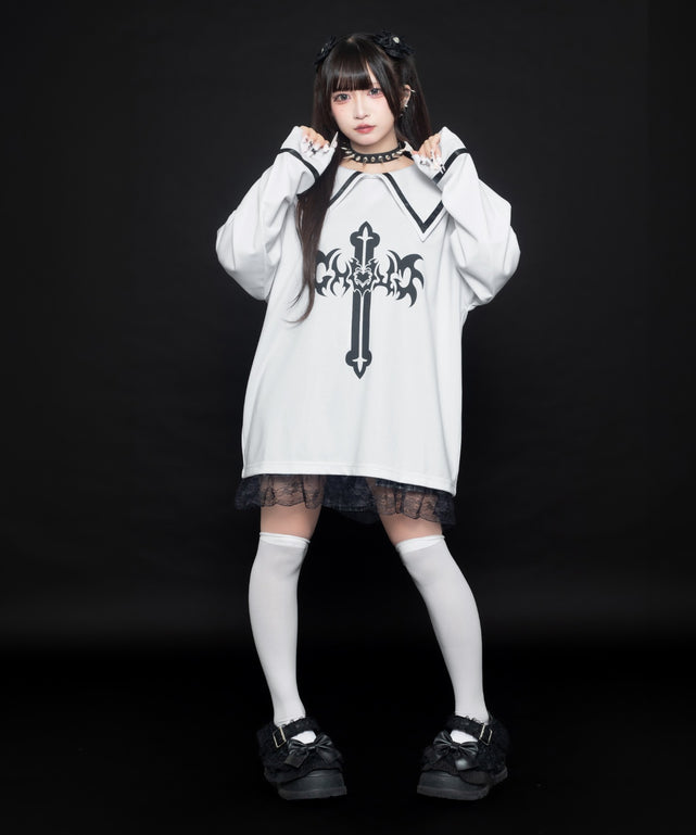 ホワイト モデル:150cm F着用