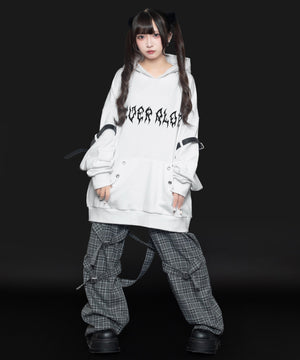 ブラックチェック モデル:150cm M着用