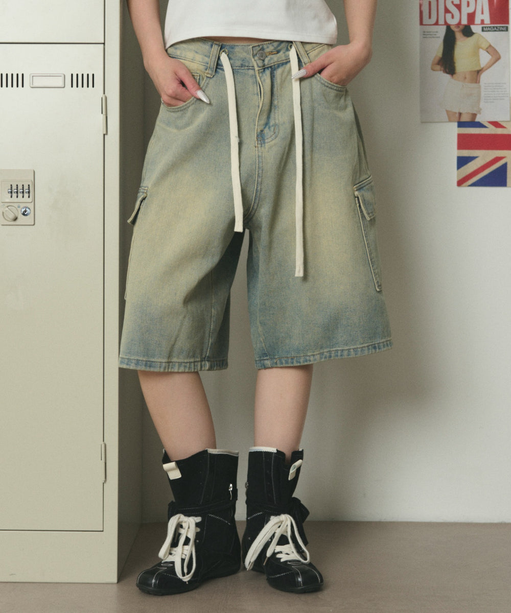 デニム淡 モデル：163cm S着用