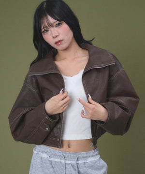 ブラウン モデル：160cm F着用