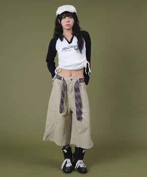 ホワイト モデル：160cm F着用
