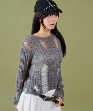 グレー モデル：160cm F着用