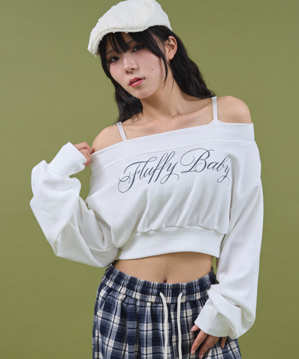 ホワイト モデル：160cm F着用