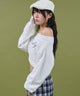 ホワイト モデル：160cm F着用