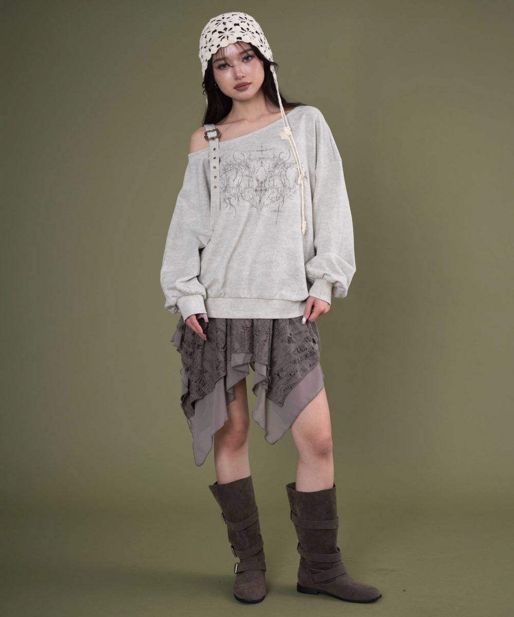 ブラウン モデル：163cm F着用