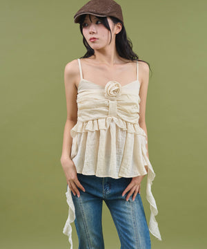 ベージュ モデル：160cm F着用