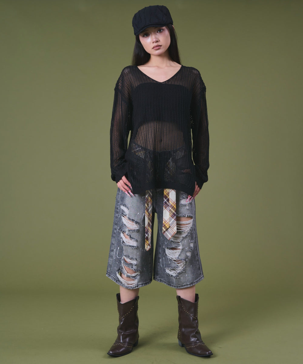 ブラック モデル：163cm F着用
