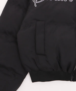Fファーロゴパデッドブルゾン