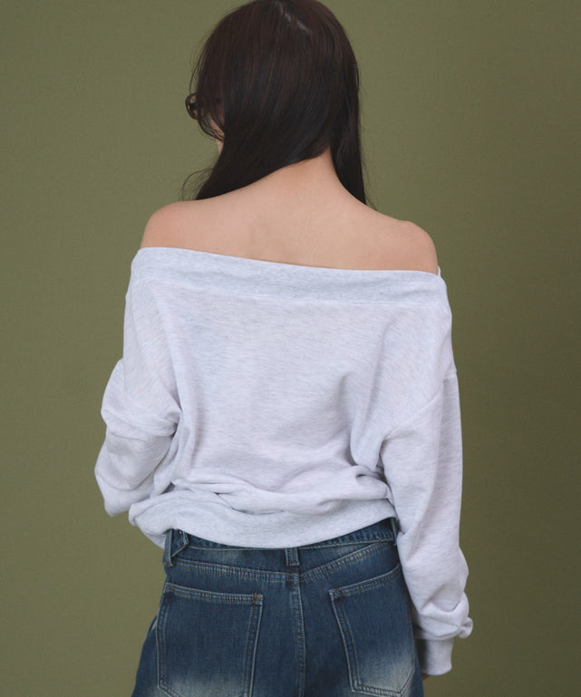 杢グレー モデル：163cm F着用