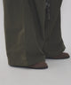 チェックFスリーブワイドパンツ