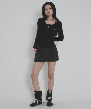 ブラック モデル：163cm S着用
