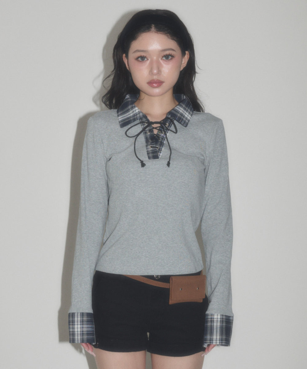 グレー モデル：163cm F着用