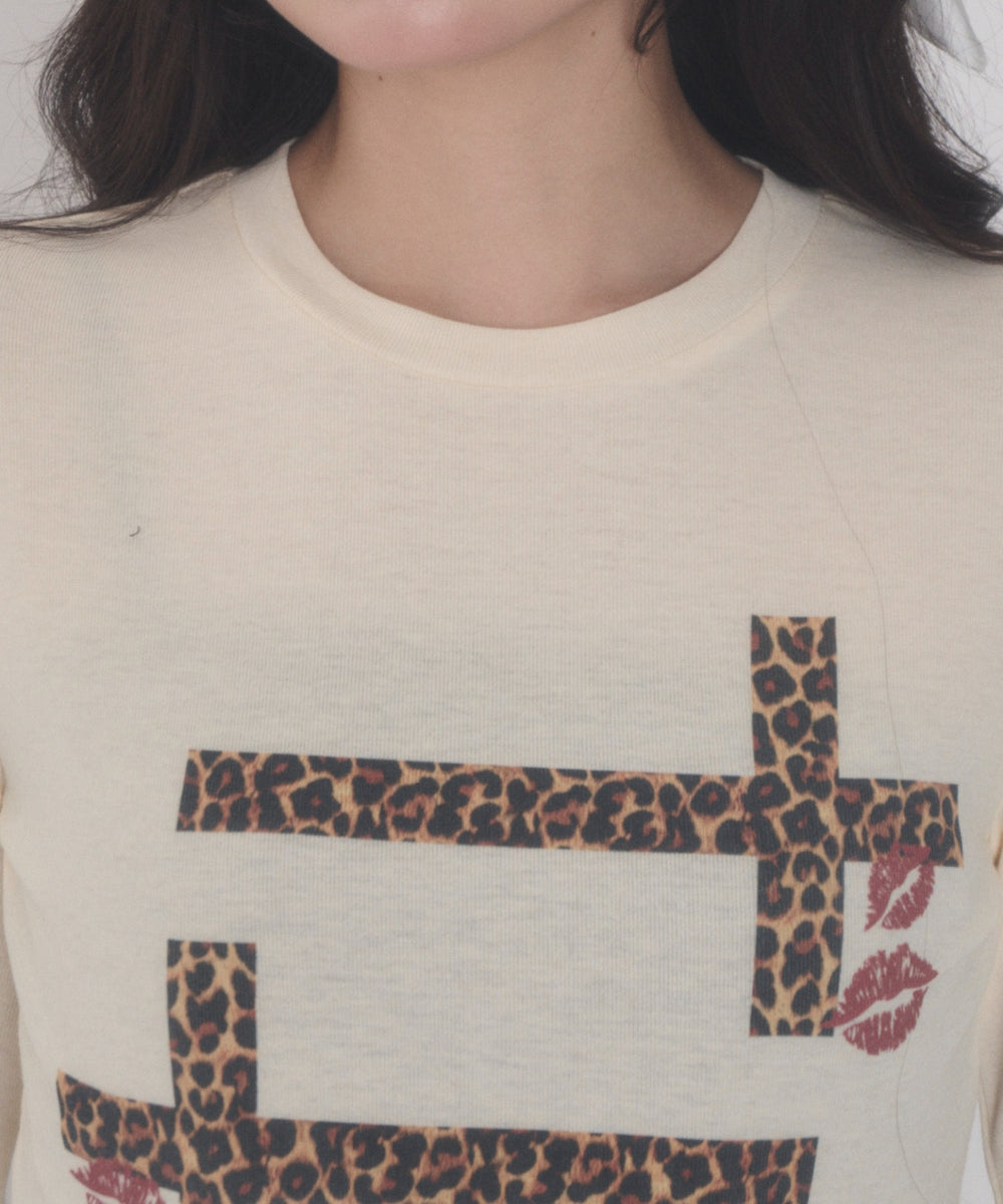 レオパードクロスシアートップ