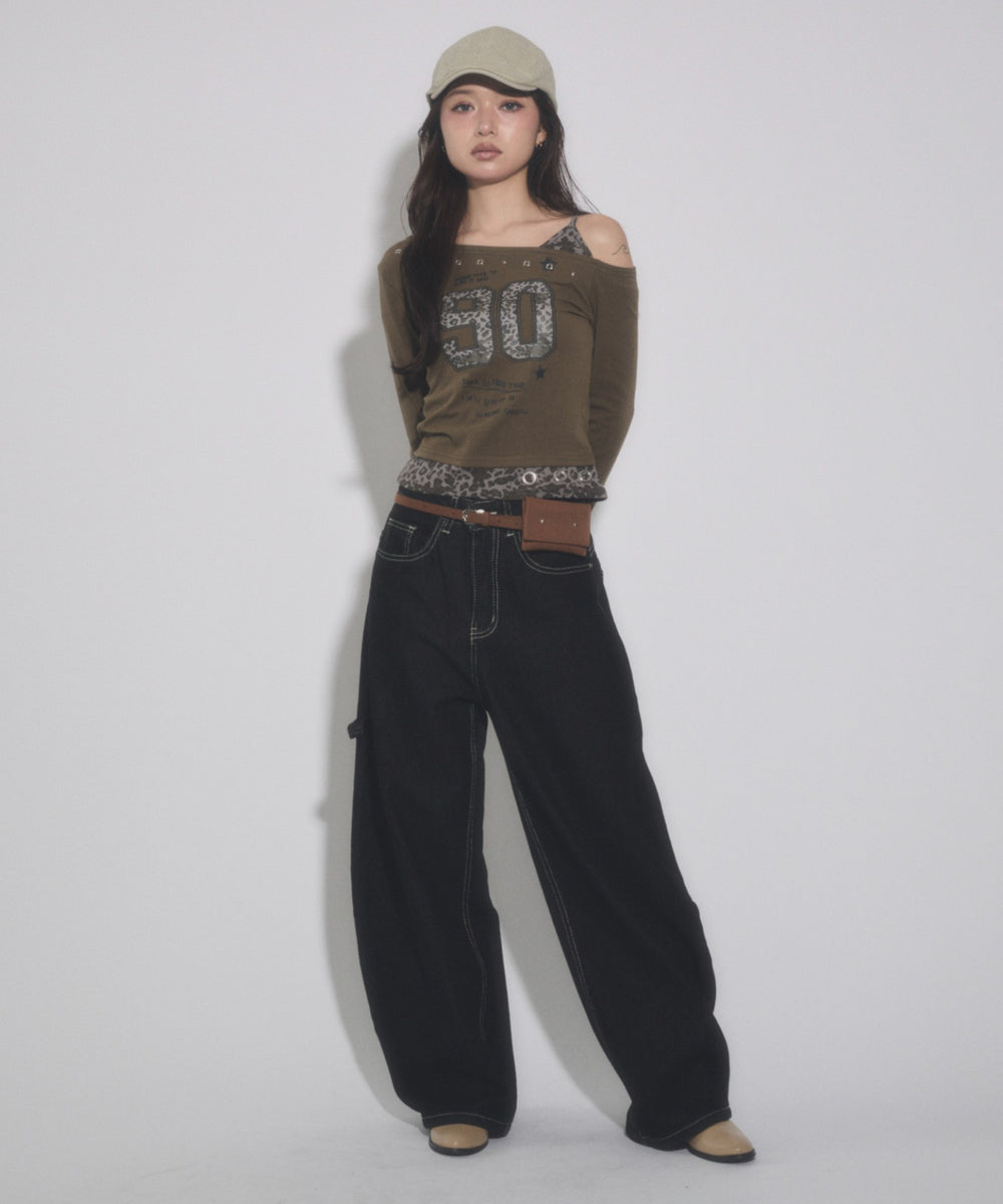 ブラック モデル：163cm S着用