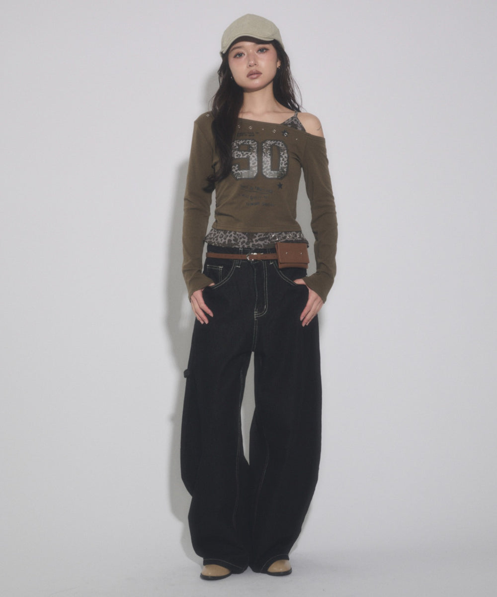 ブラック モデル：163cm S着用