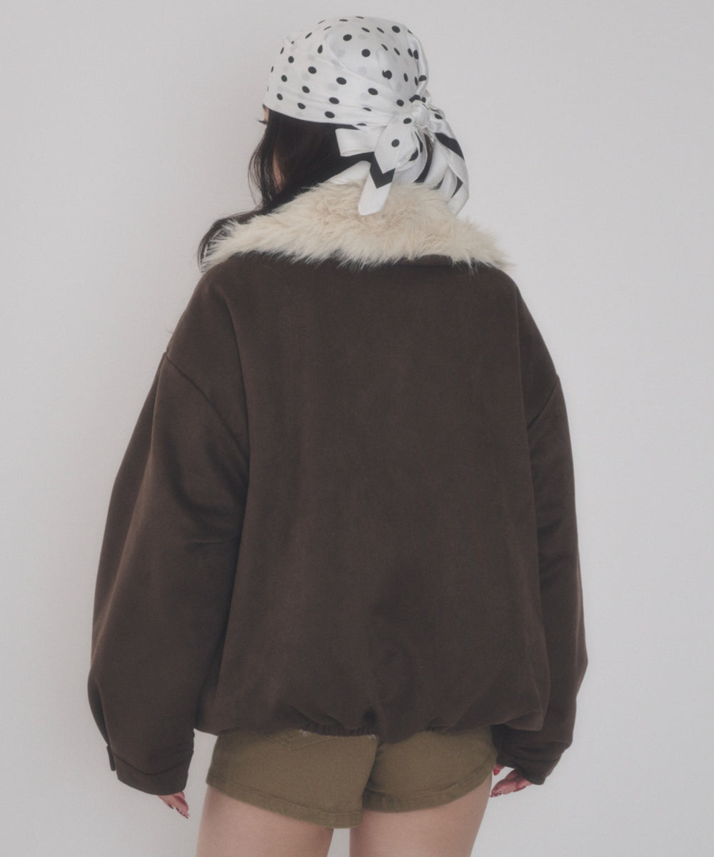ブラウン モデル：163cm F着用