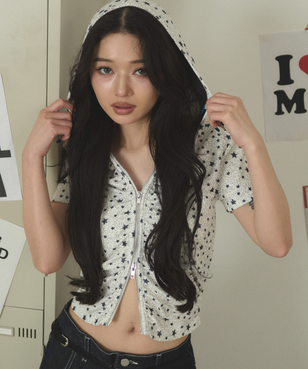 ホワイト モデル：163cm F着用