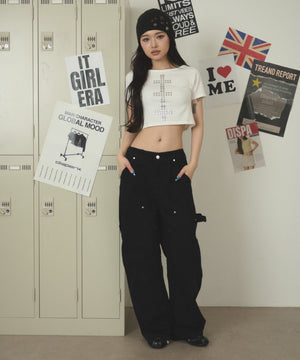 ホワイト モデル：163cm F着用