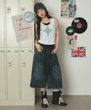 ホワイト モデル：163cm F着用