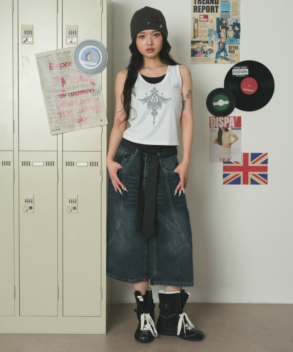 ホワイト モデル：163cm F着用