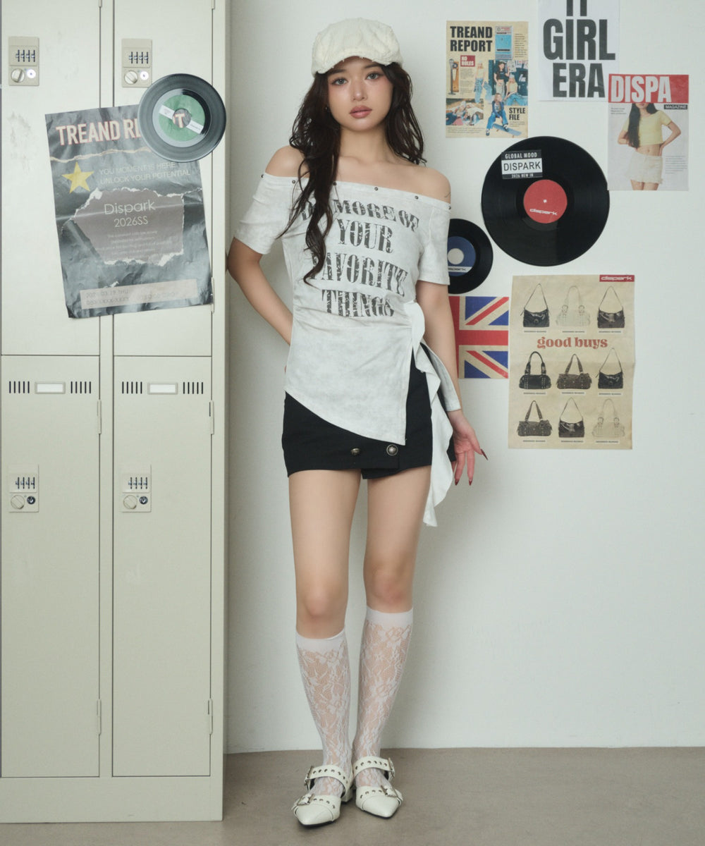ホワイト モデル：163cm F着用