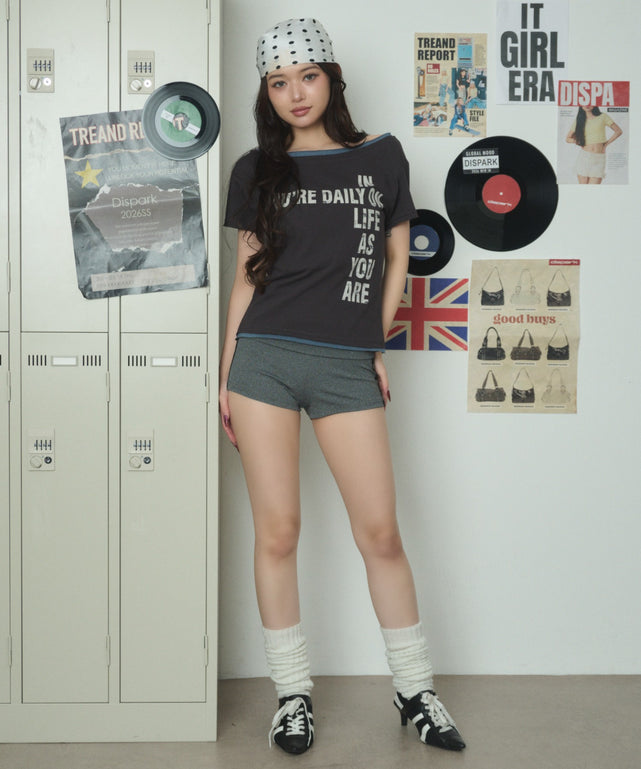 チャコール モデル：163cm F着用