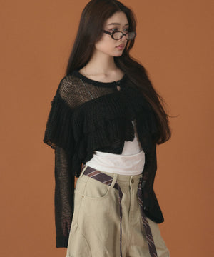 ブラック モデル：163cm F着用