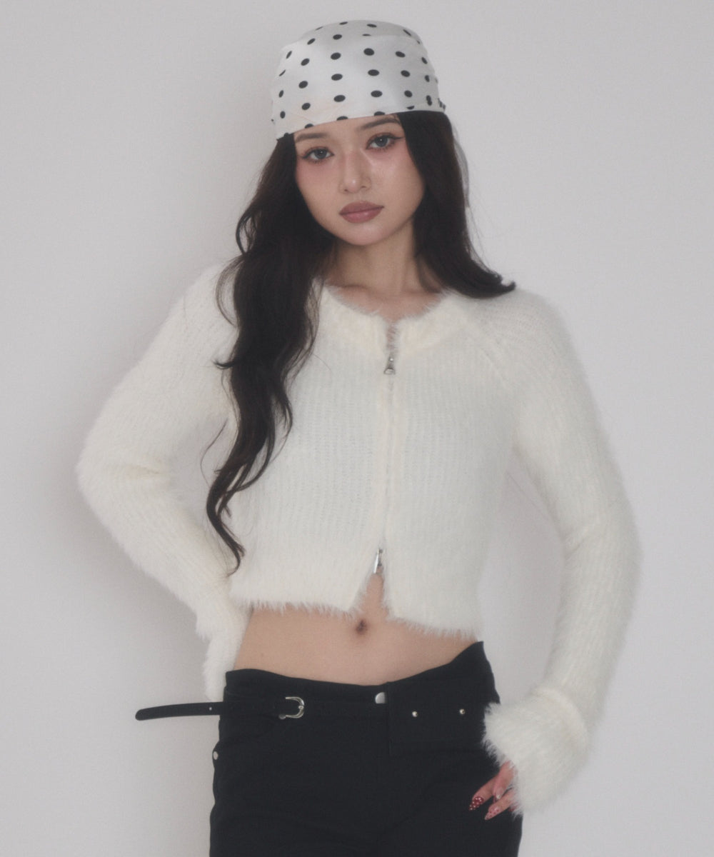 ホワイト モデル：163cm F着用