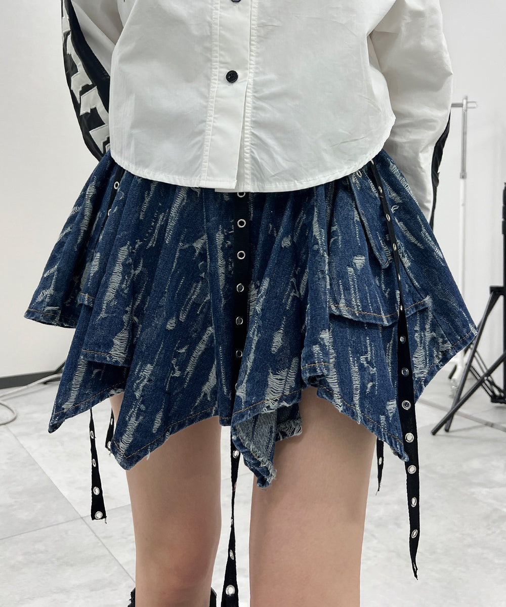 ブルー モデル：154㎝ FREE着用