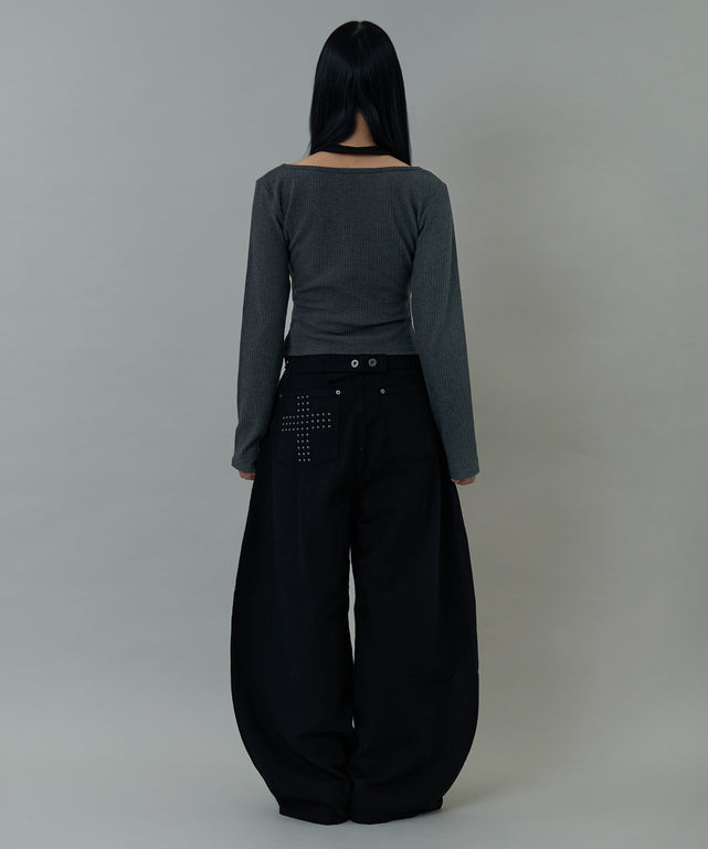 グレー モデル：168㎝ F着用