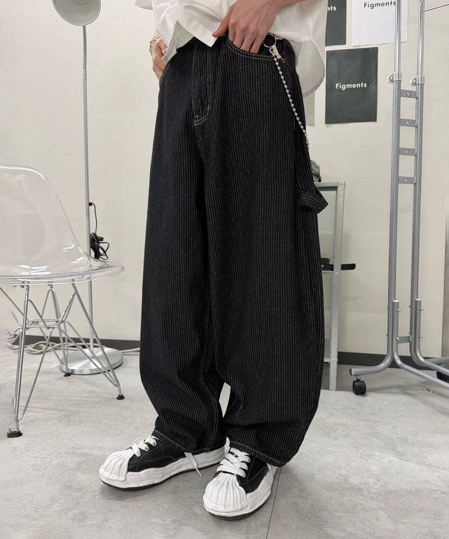 デニムインディゴ モデル:176cm L着用