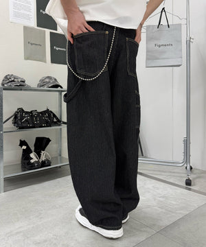 デニムインディゴ モデル:176cm L着用