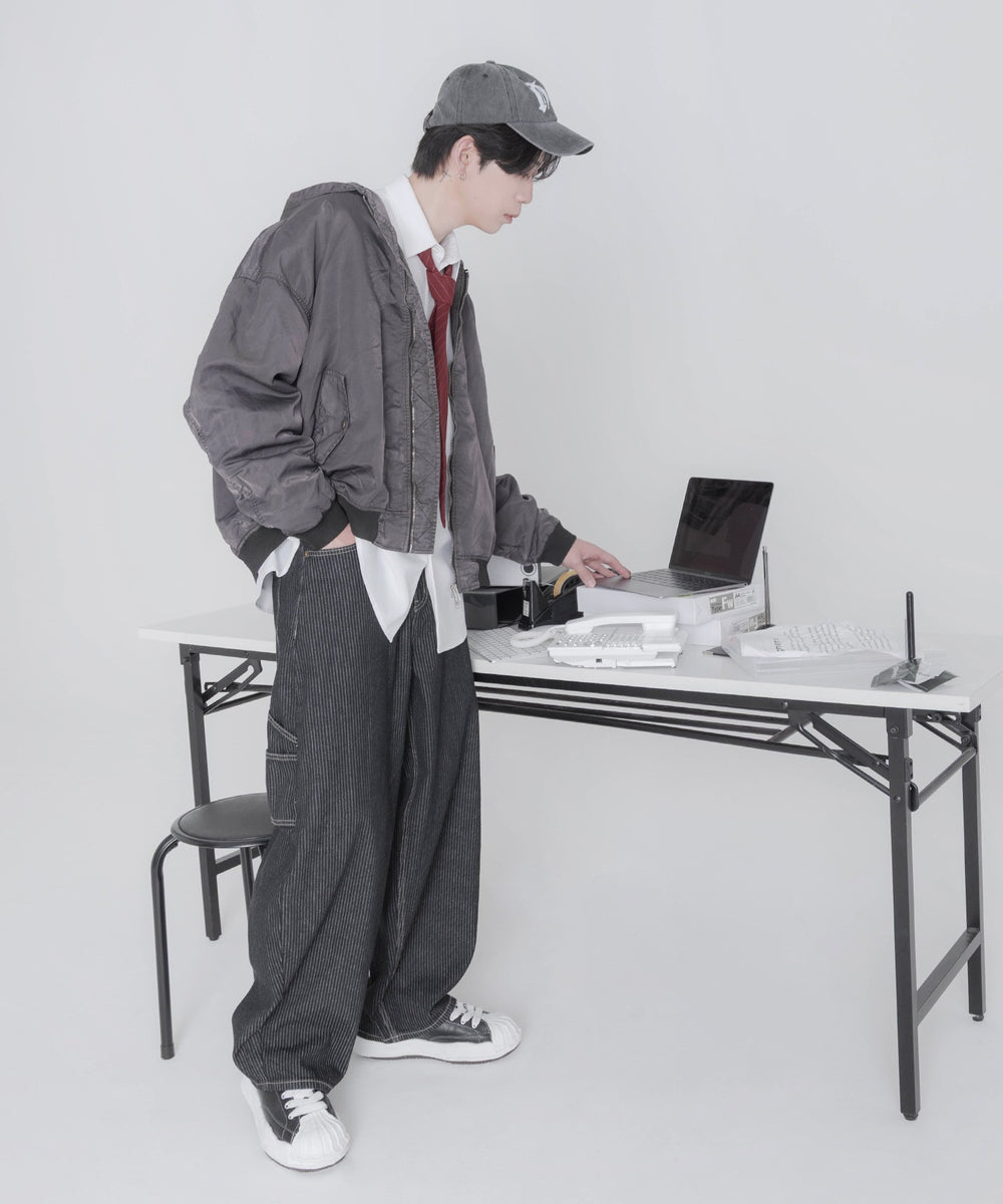 デニムインディゴ モデル:178cm L着用