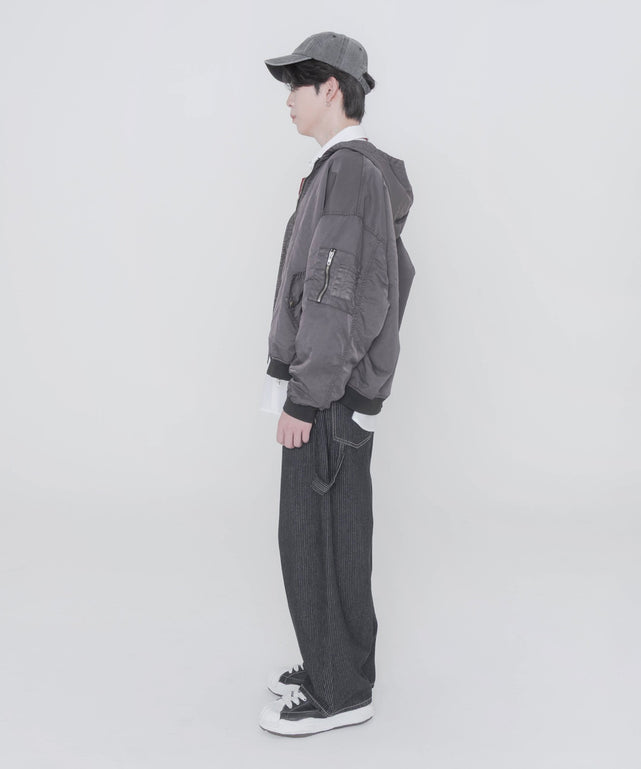 デニムインディゴ モデル:178cm L着用