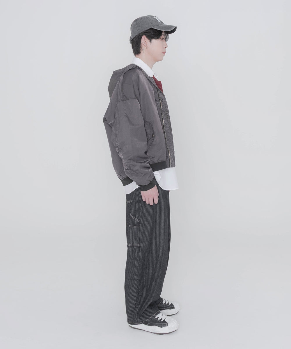 デニムインディゴ モデル:178cm L着用