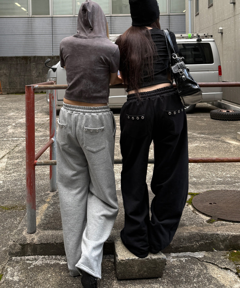 アイレットスウェットパンツ