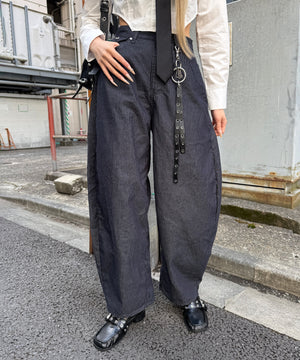 ネイビー モデル：159cm L着用