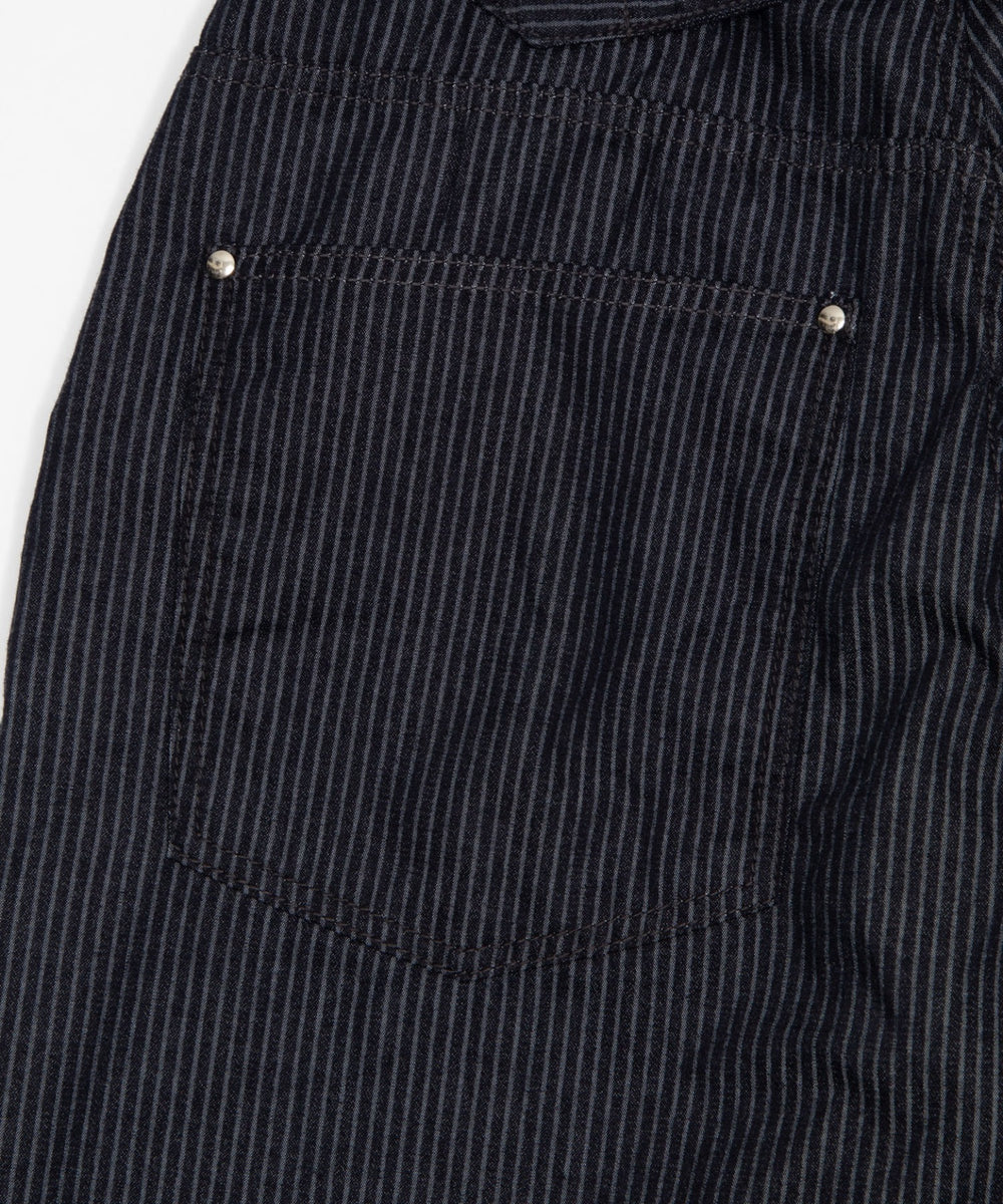 ストライプワークデニム