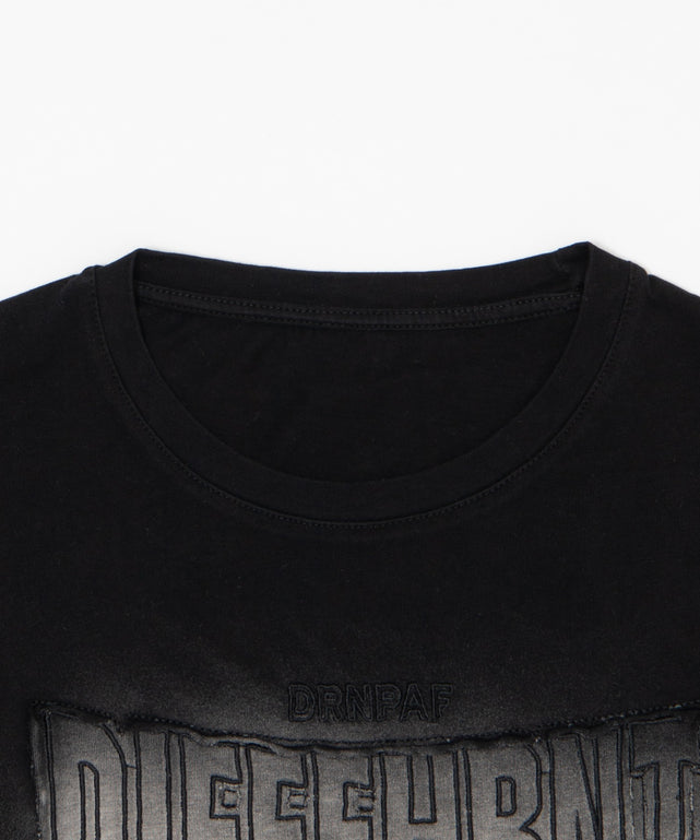 フェードパッチドロストTシャツ