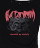 アシメオフショルバンTシャツ