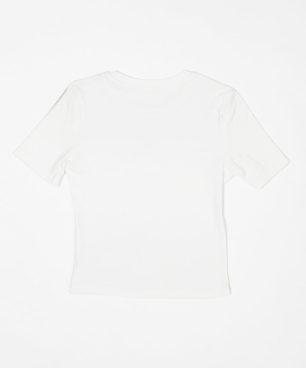 フェードセンタージップTシャツ
