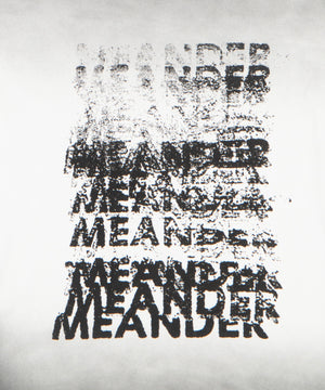 MEANDERフェードTシャツ