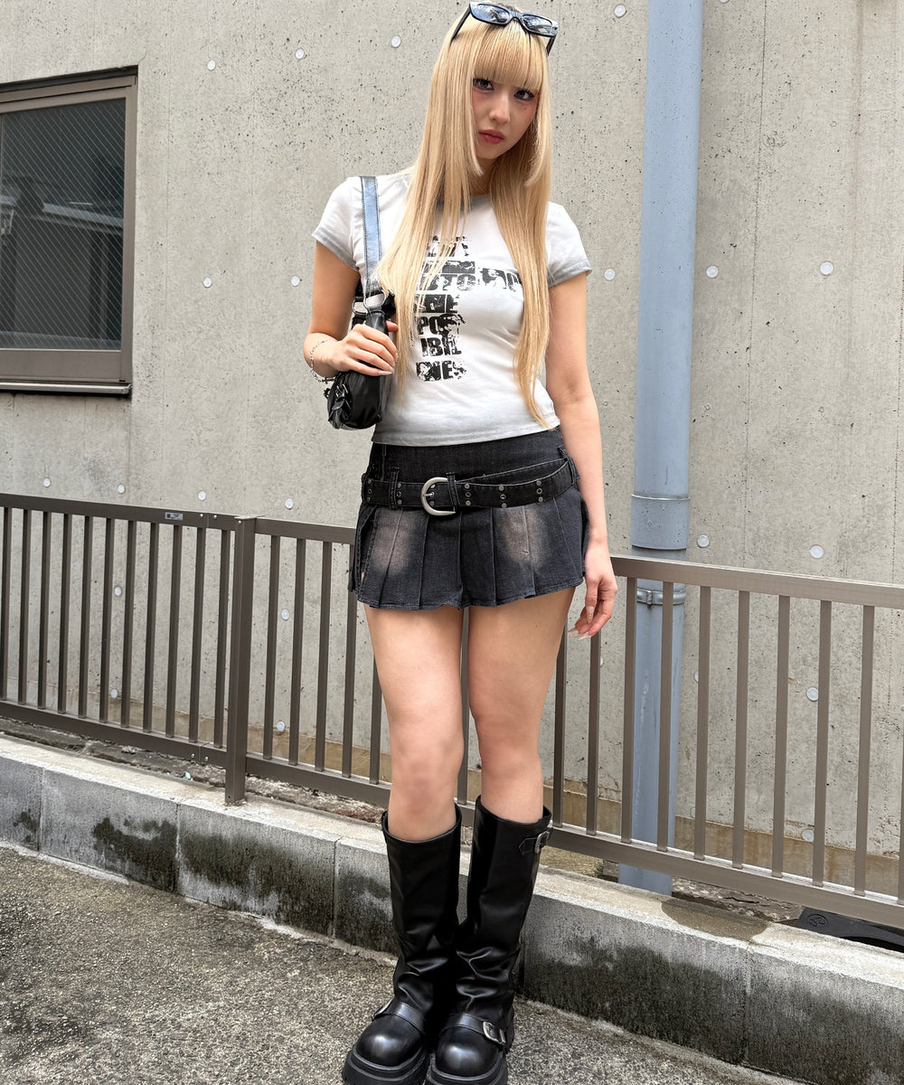 ホワイト モデル:168cm F着用