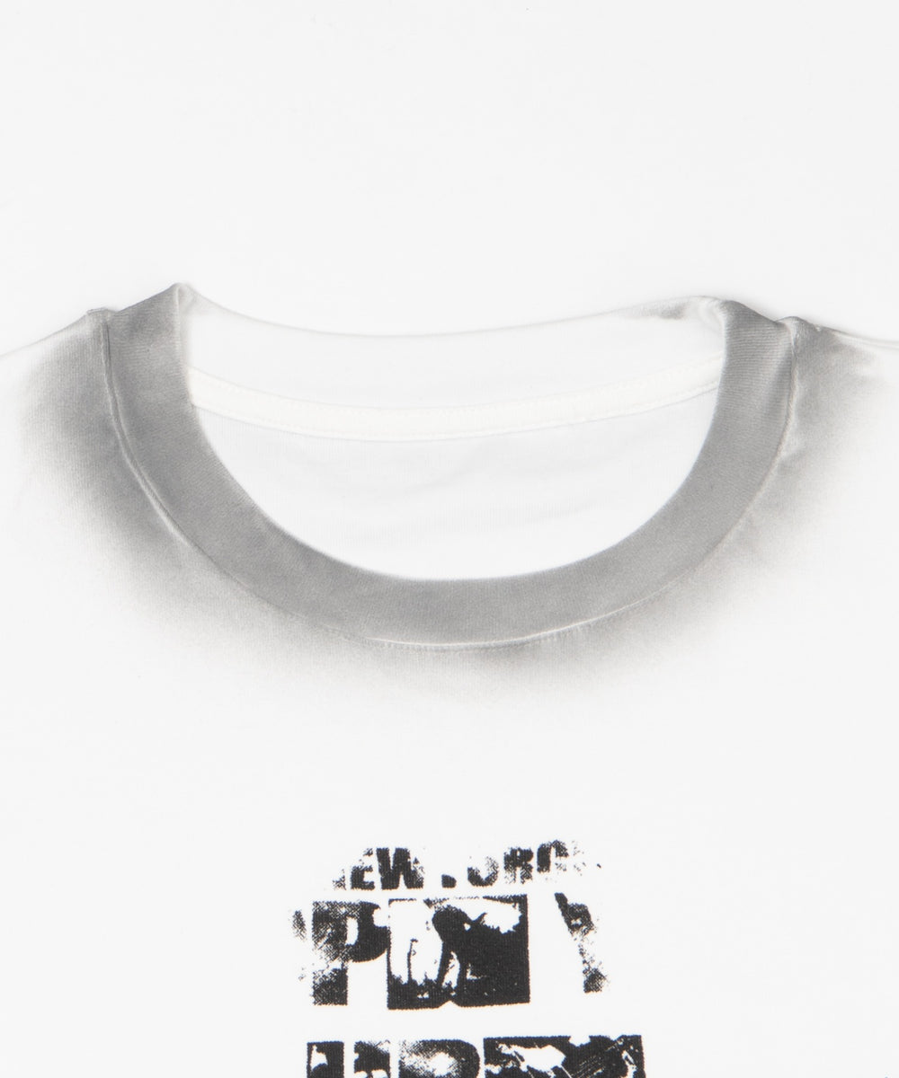 フェードクロスロゴTシャツ